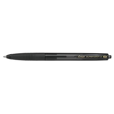 Penna a sfera scatto PILOT SUPERGRIP G punta 1,00mm nero