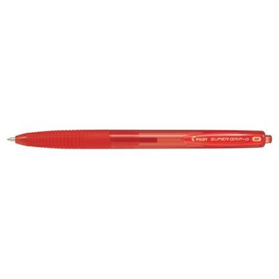 Penna a sfera scatto PILOT SUPERGRIP G punta 1,00mm rosso