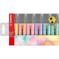 Astuccio 6 stabilo boss evidenziatori ORIGINAL PASTEL