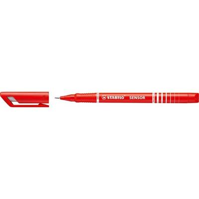 Pennarello stabilo sensor f rosso