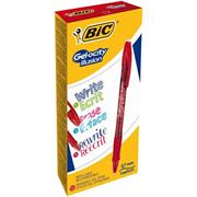 Penna sfera cancellabile Gel-ocity illusion Bic rossa