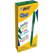 Penna sfera cancellabile Gel-ocity illusion Bic verde