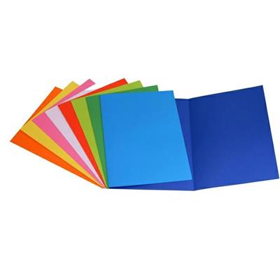 Cartellina semplice colore bianco 200gr 25x35 50pz