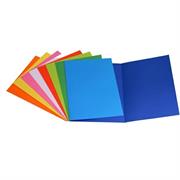 Cartellina semplice colore bianco 200gr 25x35 50pz
