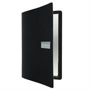 PORTA MENU' A4-24x33cm NERO Royal con 1 INSERTO DOPPIO