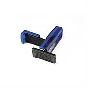 Timbro Pocket Stamp Plus 30 18x47mm 5righe autoinchiostrante blu