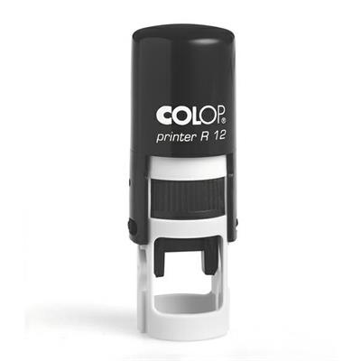 Timbro Printer R12 diametro 12mm personalizzabile autoinchiostra