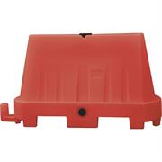 BARRIERA STRADALE 100x40x70cm ROSSO tipo NEW JERSEY