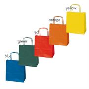 Borsa in carta manico piatto 26x11x35 colori natalizi