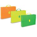 Valigetta polionda Fluo 28x39 dorso 8cm colori assortiti