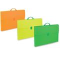 Valigetta polionda Fluo 38x52,5cm dorso 5,5cm colori assortiti