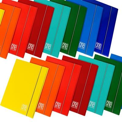 CARTELLA 3L C/ELASTICO 26X35CM dorso 1,2cm ONE COLOR 2390 BLASET