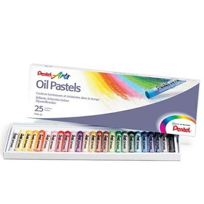 Pentel arts pastelli a olio 25pz