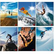 Maxiquaderno A4 40fg+2 80gr 4mm Sport 2019 BM