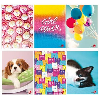 Maxiquaderno A4 40fg+2 80gr 10mm Bambina 2019 BM