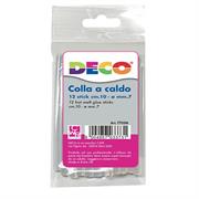 12 stick colle per pistola mini TG02M diam. 7mm - lungh. 10cm Cw