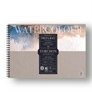 Blocco spiralato 21x29.7cm 12fg 300gr Watercolour Torchon Fabria