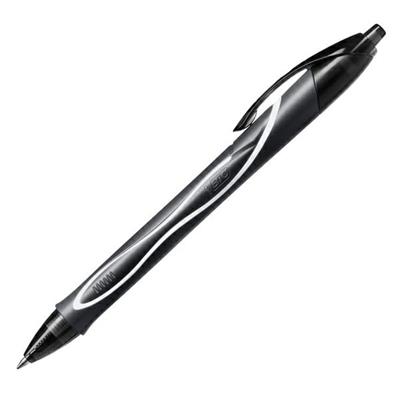 Penna a sfera bic Gel-ocity Quick Dry 0.7 nera