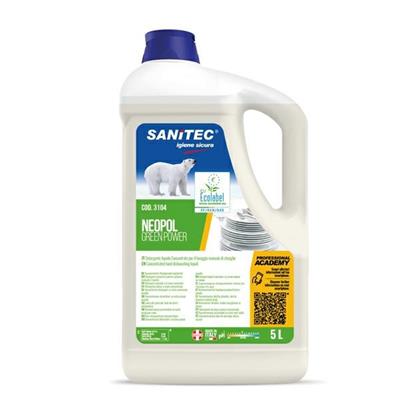 Detergente piatti tanica 5Lt Green Power Sanitec