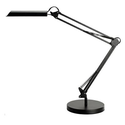 Lampada da tavolo Swingo Led 11W Nero con base e morsetto Unilux