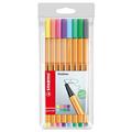 Pennarello stabilo point 88 conf.8 pz PASTEL COLORS