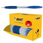 Value pack 30+6 penne sfera scatto Atlantis blu 1.0mm Bic