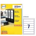 Etichetta Inkjet/laser 38x192 Avery l4760-25 fg 25