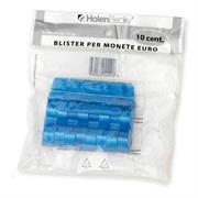 Blister in plastica per monete 10 centesimi 25 monete cf.20
