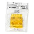 Blister 20 Portamonete in PVC 1euro giallo