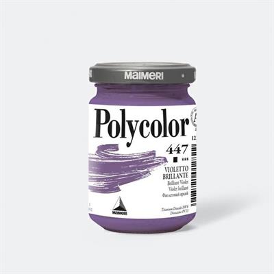 Colore vinilico Polycolor vasetto 140 ml violetto brillante Maim