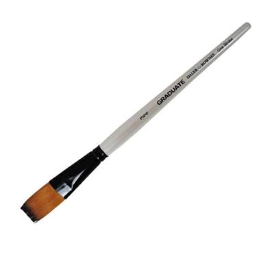 Pennello sintetico Graduate Piatto extra lungo manico corto n.3/