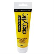Colore acrilico fine Graduate tubo 120ml giallo primario Daler R