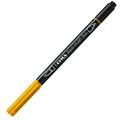 Pennarello a 2 punte AQUA BRUSH DUO giallo cromo scuro LYRA L652