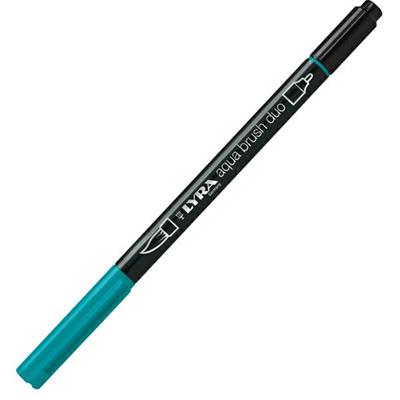 Pennarello a 2 punte AQUA BRUSH DUO verde Paolo Veronese LYRA L6