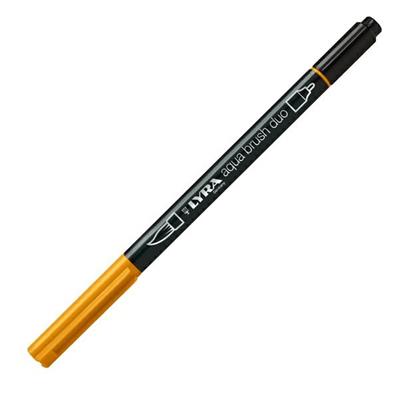 Pennarello a 2 punte AQUA BRUSH DUO terra Siena naturale LYRA L6