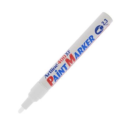 Marcatore artline 400 a vernice p.tonda 2.3 bianco