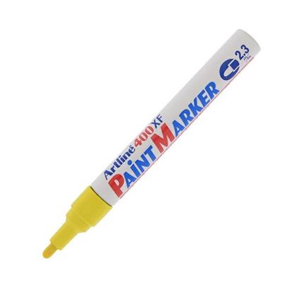 Marcatore artline 400 a vernice p.tonda 2.3 giallo