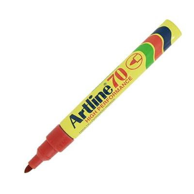 Marcatore artline 70 p.tonda 1.5 rosso