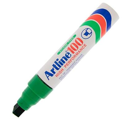 Marcatore Artline A 100 permanente p.scalpello 12.0 verde