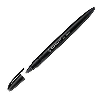 Penna sfera cancellabile STABILO Gel Exxx nera