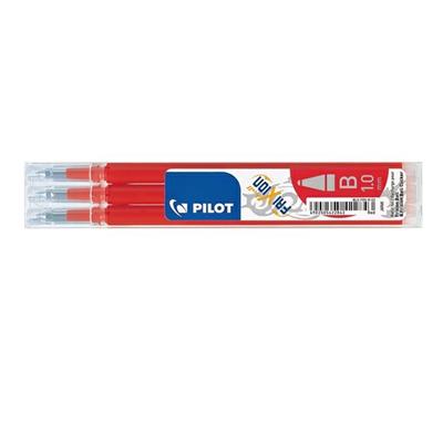 Set 3 refill sfera FRIXIONball CLICKER 1.0mm rosso Pilot