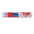 Set 3 refill sfera FRIXIONball CLICKER 1.0mm rosso Pilot
