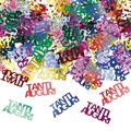Busta 15gr coriandoli in plastica Tanti Auguri Big Party