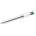 Penna sfera scatto bic 4 colori shine mixed colors