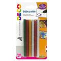 12 stick colle glitter assortite per pistola mini TG02M Ã˜.7mm -
