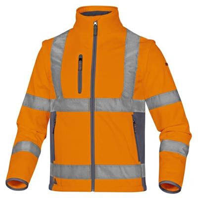 Giacca Softshell Moonlight 2 alta visibilitA' arancio fluo tg.XL
