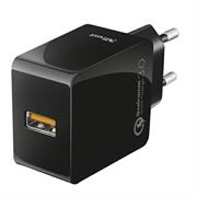 Caricabatterie USB a parete ultrarapido con QC3.0 and autorileva