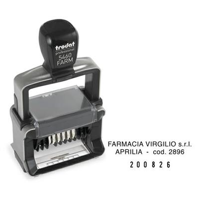 Timbro datario autoinchiostrante 5460farm   Data in Numeri