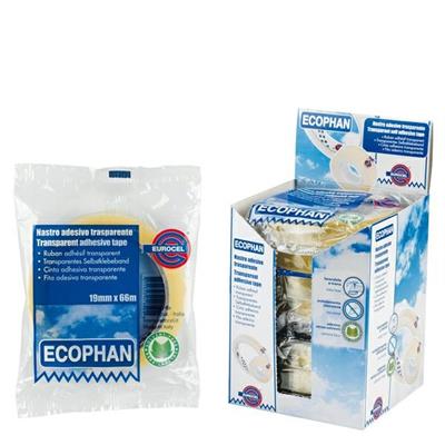 Nastro adesivo Ecophan 15mmx66mt in caramella Eurocel