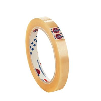 Nastro adesivo 9mm x 66m Trasparente PVC 330 per sigillatura Eur